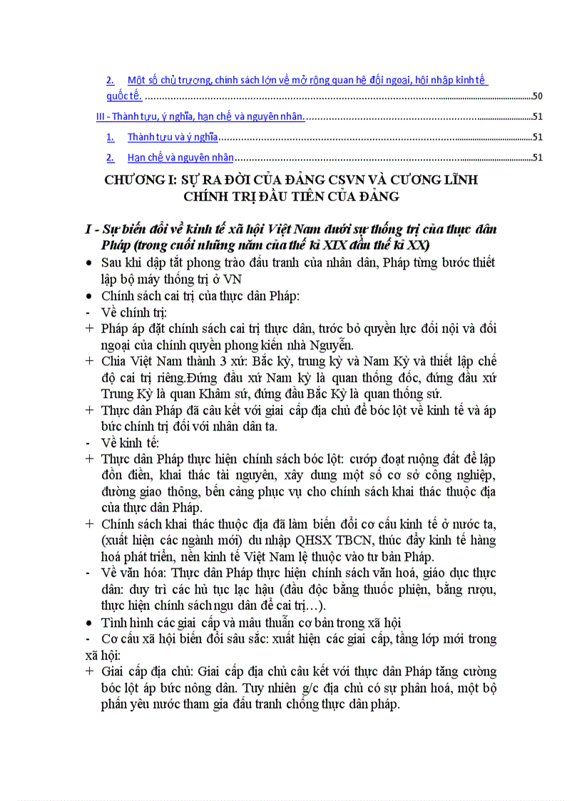 image for page Tài liệu ôn thi môn Đường lối CM của ĐCS Việt Nam