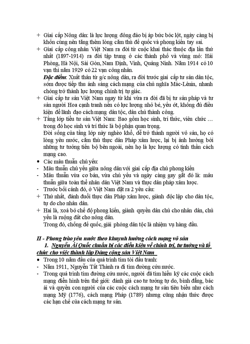 image for page Tài liệu ôn thi môn Đường lối CM của ĐCS Việt Nam