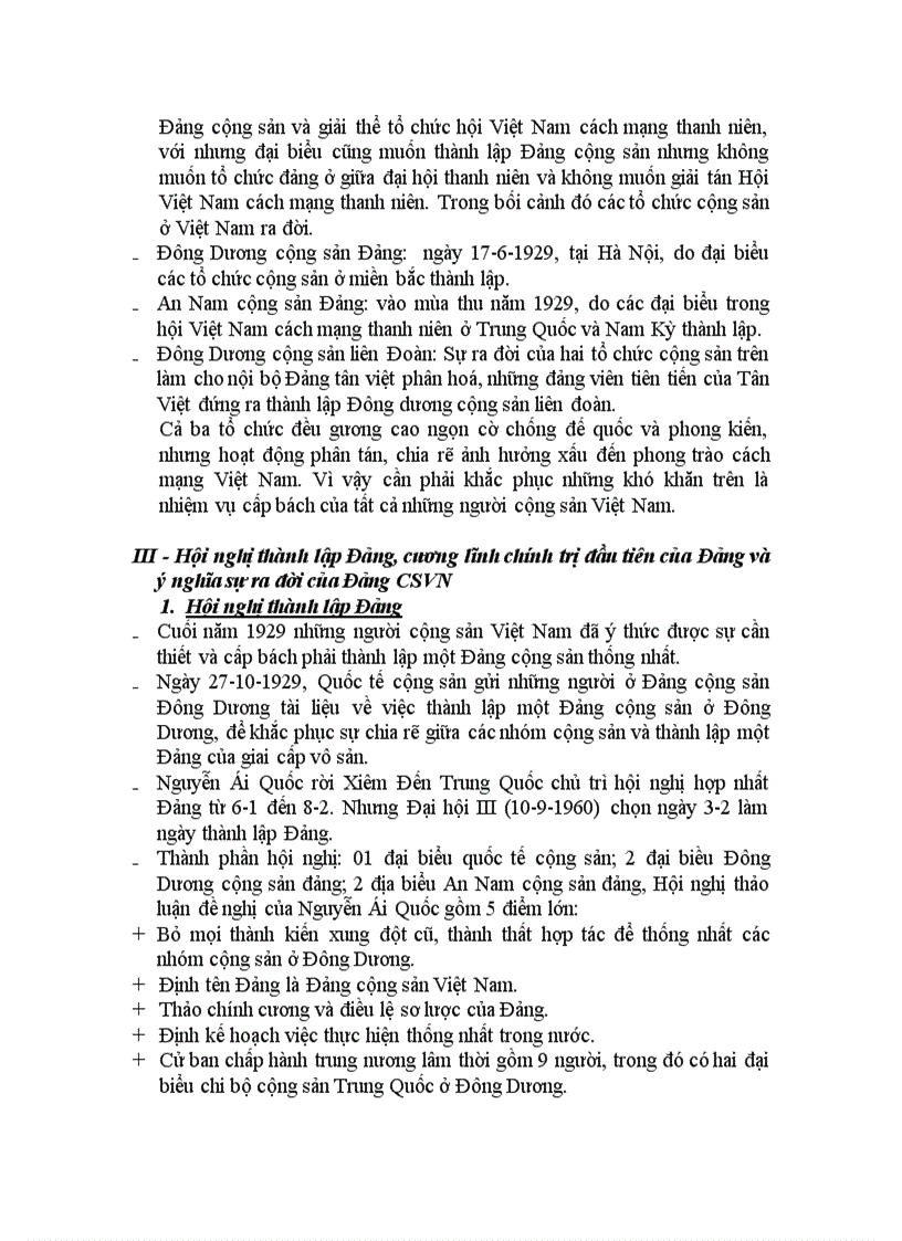 image for page Tài liệu ôn thi môn Đường lối CM của ĐCS Việt Nam