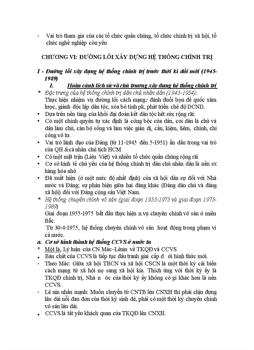 image for page Tài liệu ôn thi môn Đường lối CM của ĐCS Việt Nam