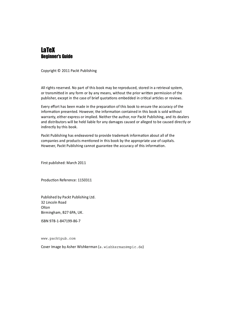 image for page LaTeX Beginner s Guide