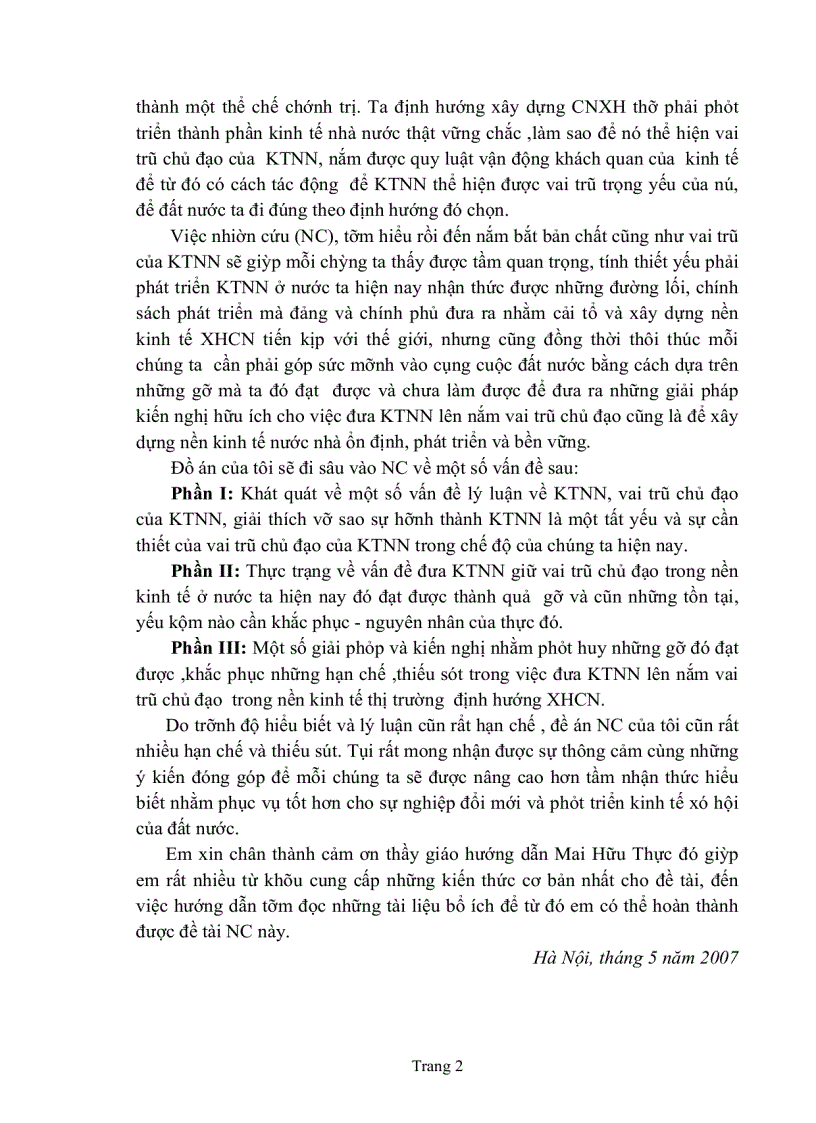 image for page KTNN vai trò chủ đạo trong nên kinh tế nước ta hiện nay