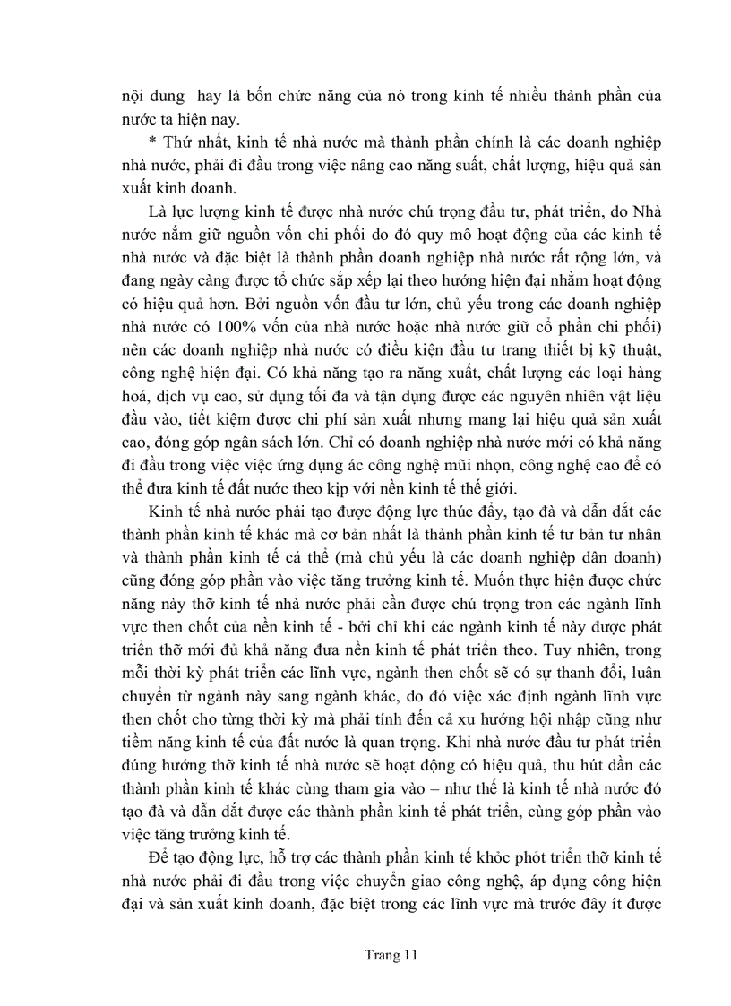 image for page KTNN vai trò chủ đạo trong nên kinh tế nước ta hiện nay