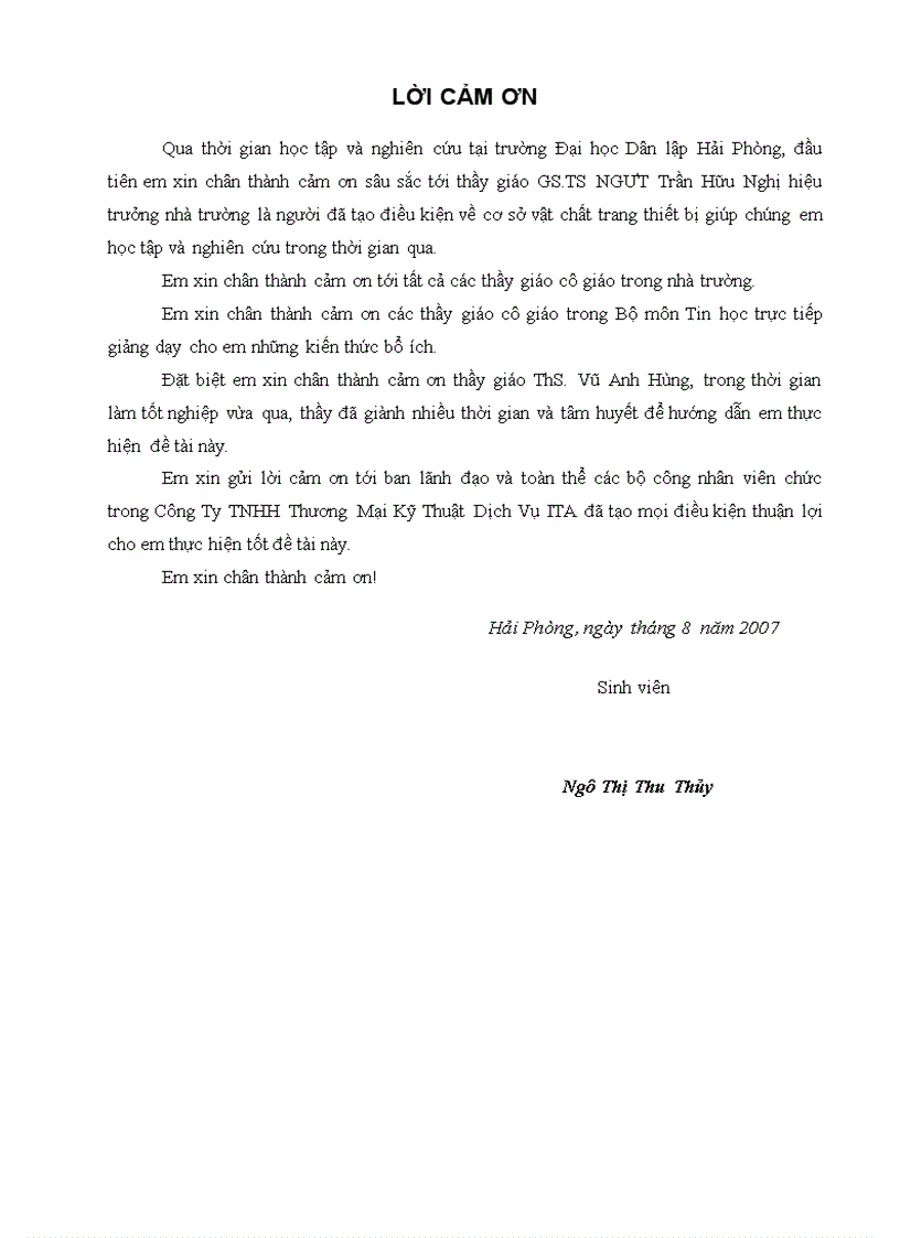 image for page Hệ thống theo dõi nhập xuất và thu chi tại công ty TNHH Thương Mại Kỹ Thuật Dịch Vụ ITA