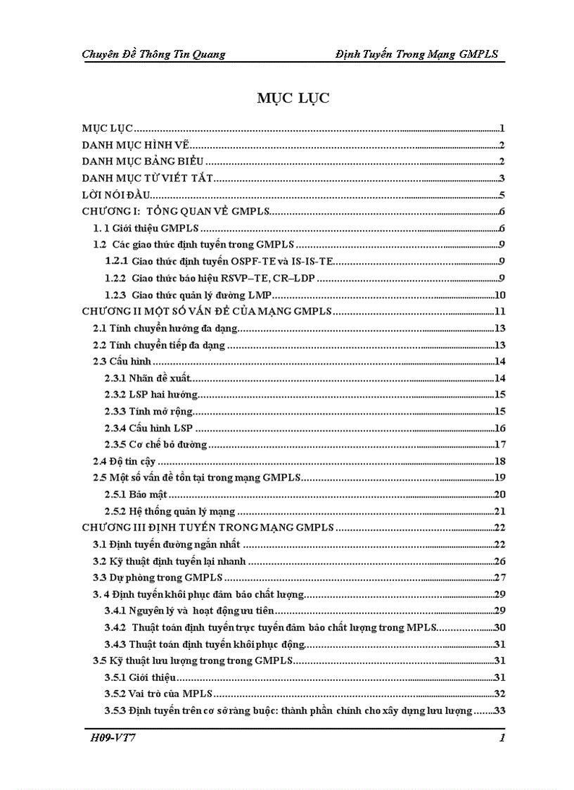 image for page Định Tuyến Trong Mạng GMPLS