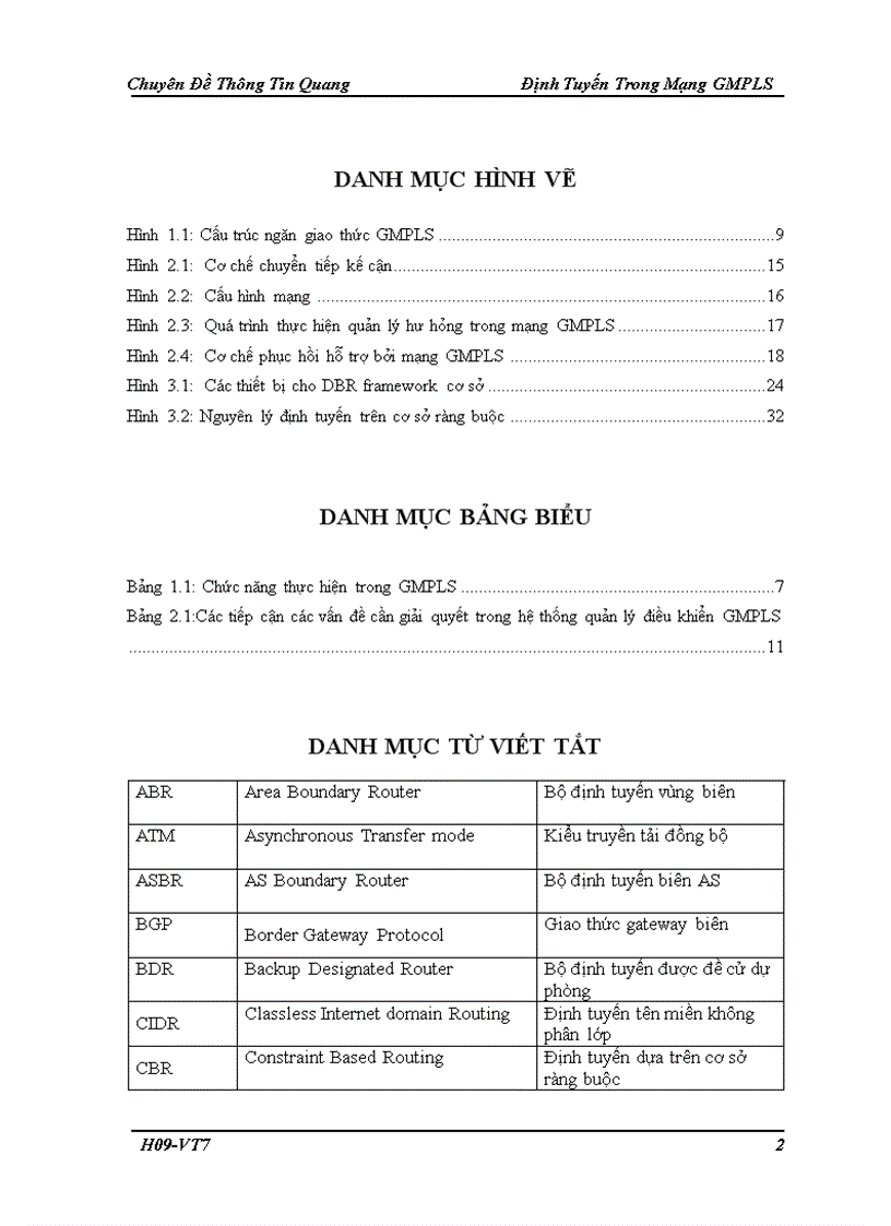 image for page Định Tuyến Trong Mạng GMPLS