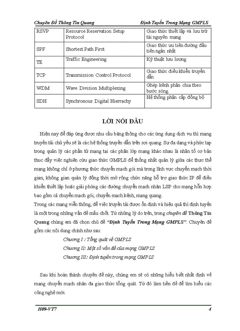 image for page Định Tuyến Trong Mạng GMPLS