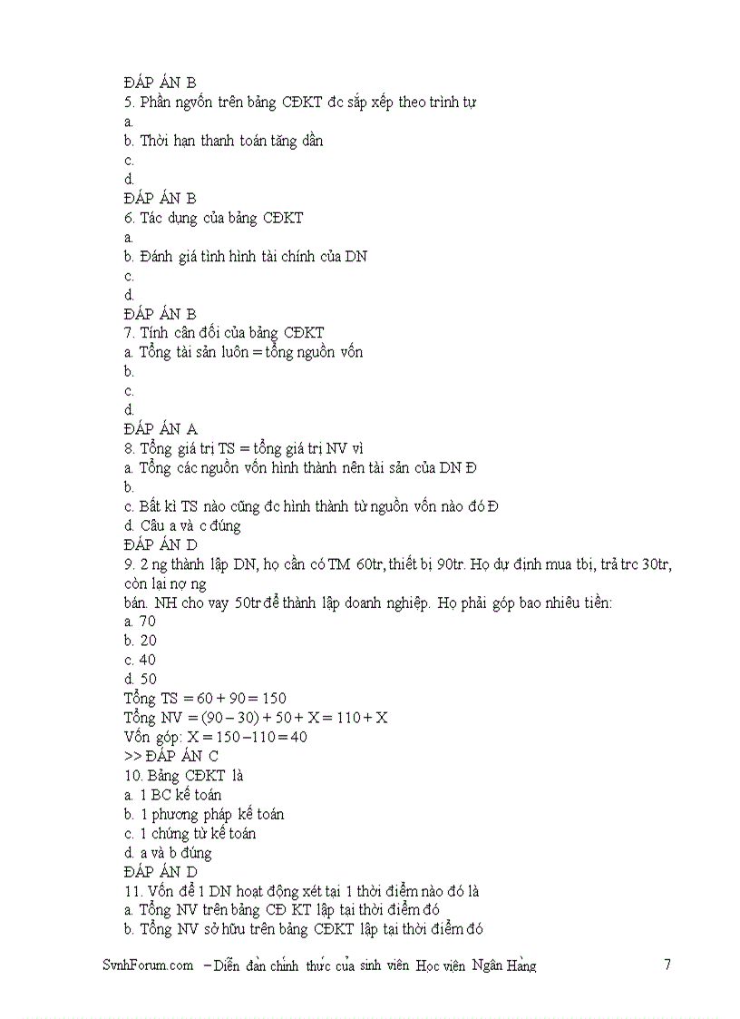 image for page Câu hỏi trắc nghiệm nguyên lý kế toán có đáp án