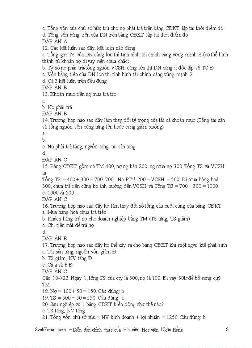 image for page Câu hỏi trắc nghiệm nguyên lý kế toán có đáp án