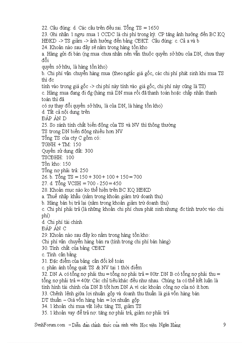 image for page Câu hỏi trắc nghiệm nguyên lý kế toán có đáp án