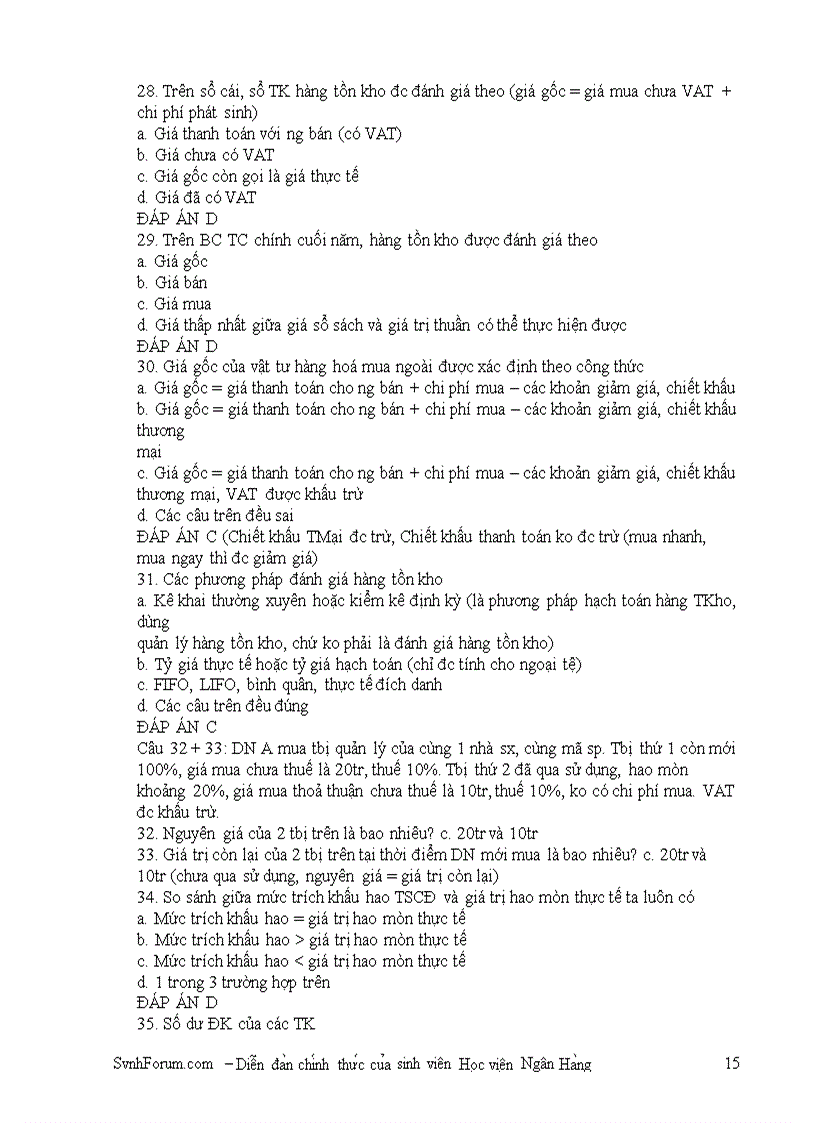 image for page Câu hỏi trắc nghiệm nguyên lý kế toán có đáp án