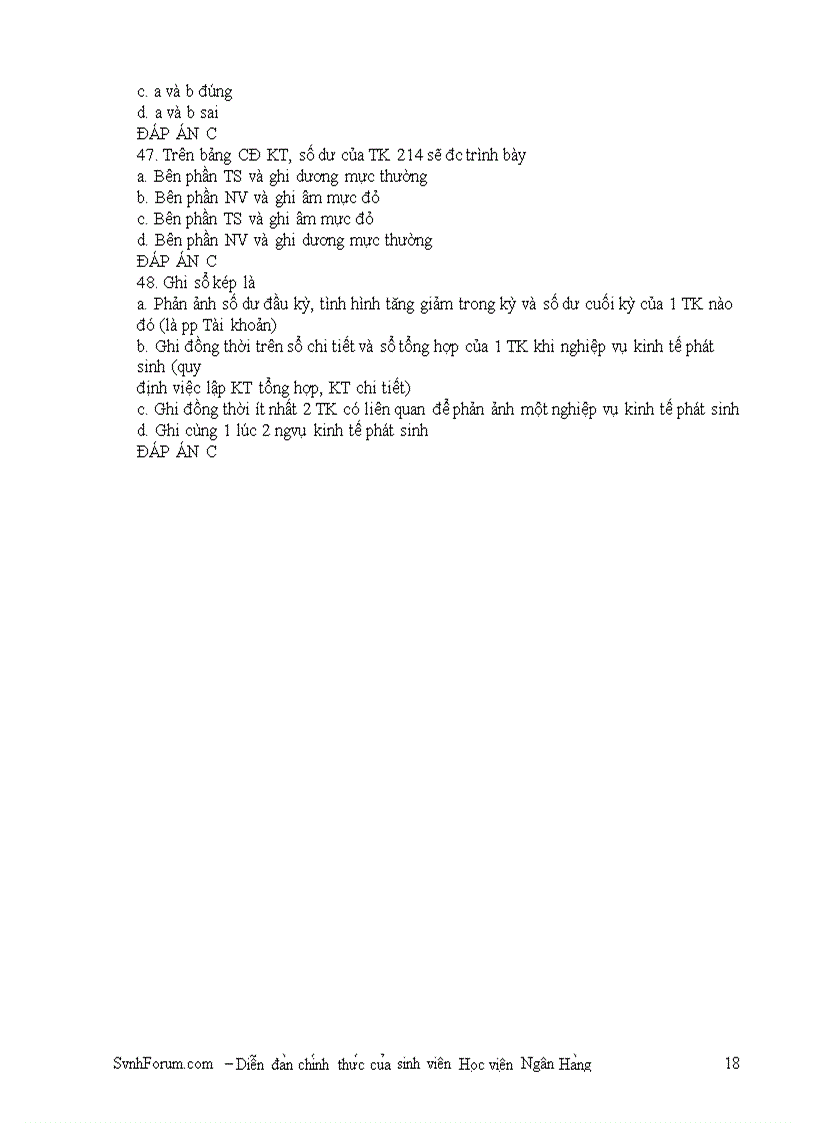 image for page Câu hỏi trắc nghiệm nguyên lý kế toán có đáp án