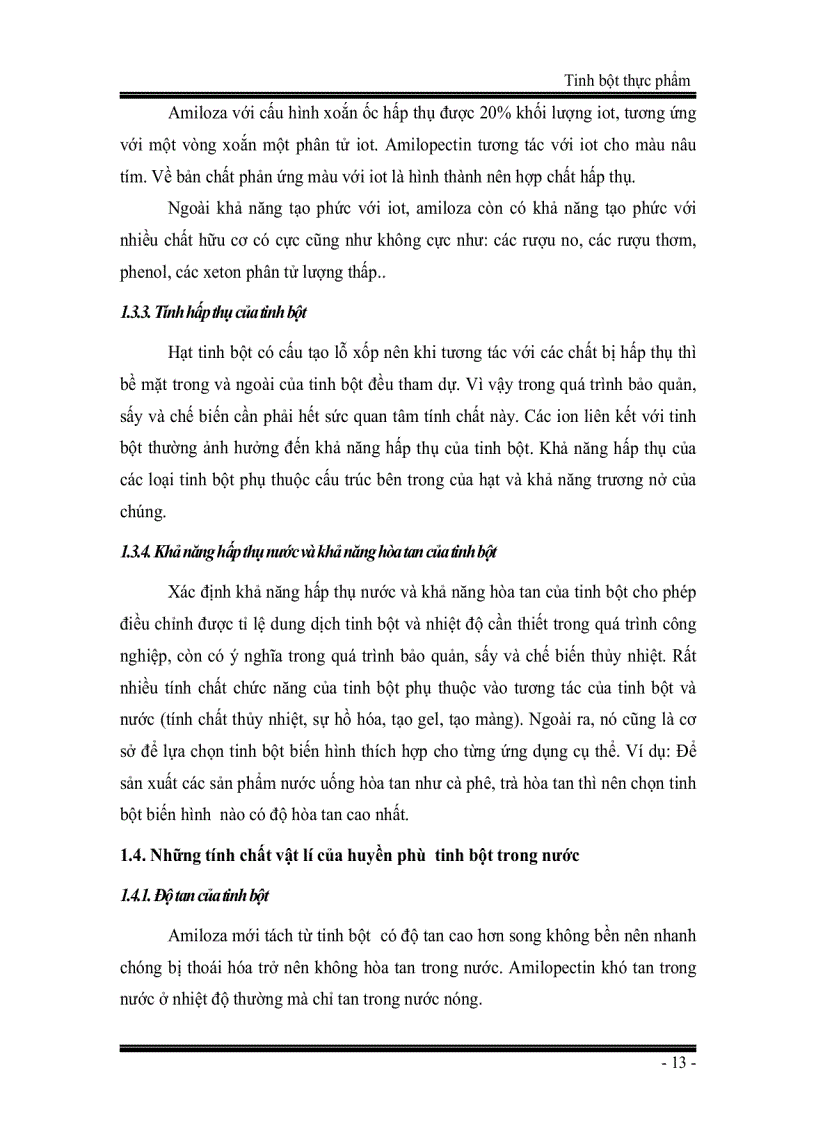 image for page Giáo trình Tinh bột thực phẩm