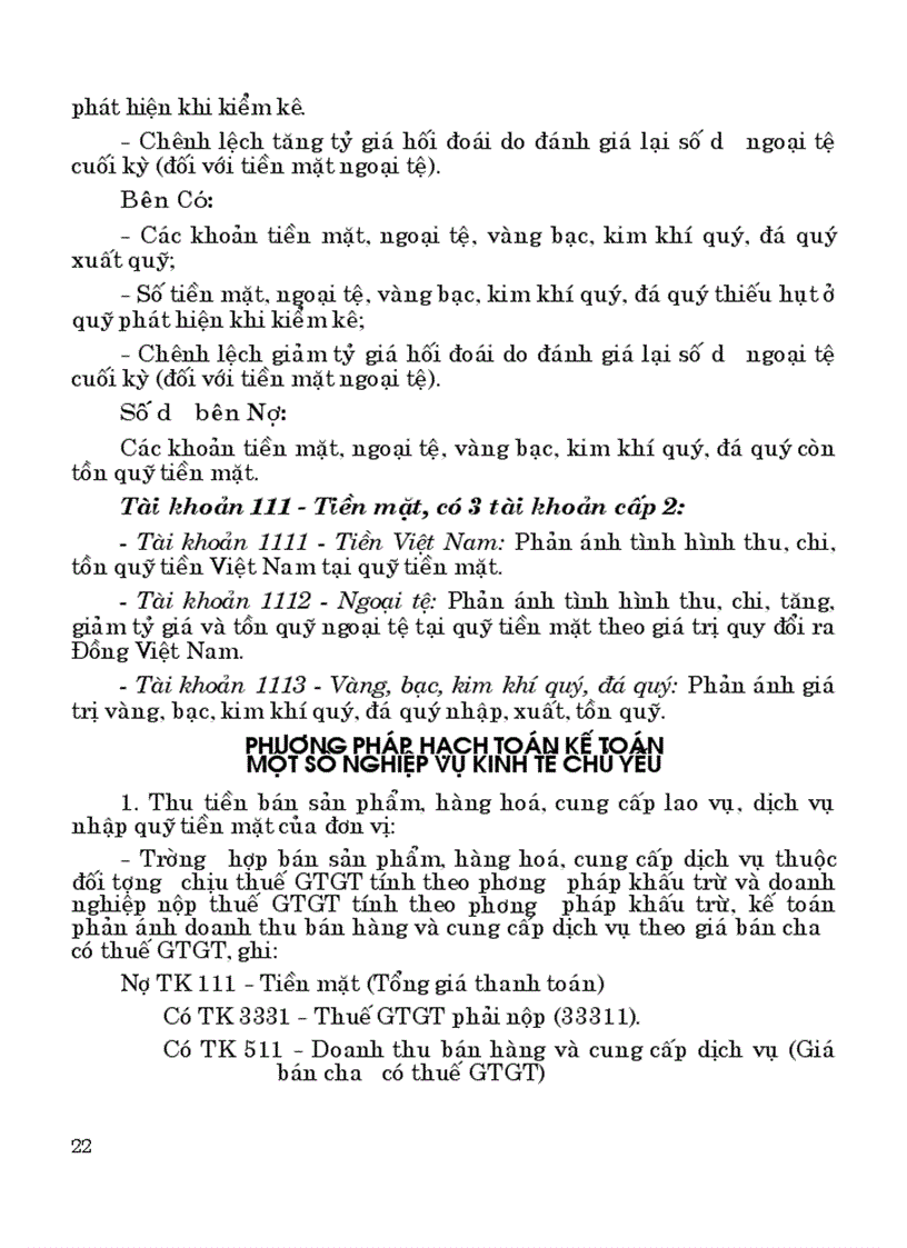 image for page Hệ thống tài khoản và sổ sách kế toán QD15 quyển 1