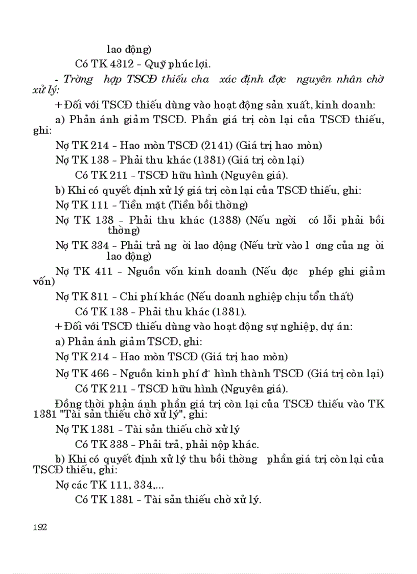 image for page Hệ thống tài khoản và sổ sách kế toán QD15 quyển 1