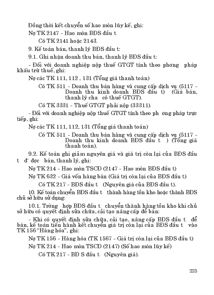 image for page Hệ thống tài khoản và sổ sách kế toán QD15 quyển 1