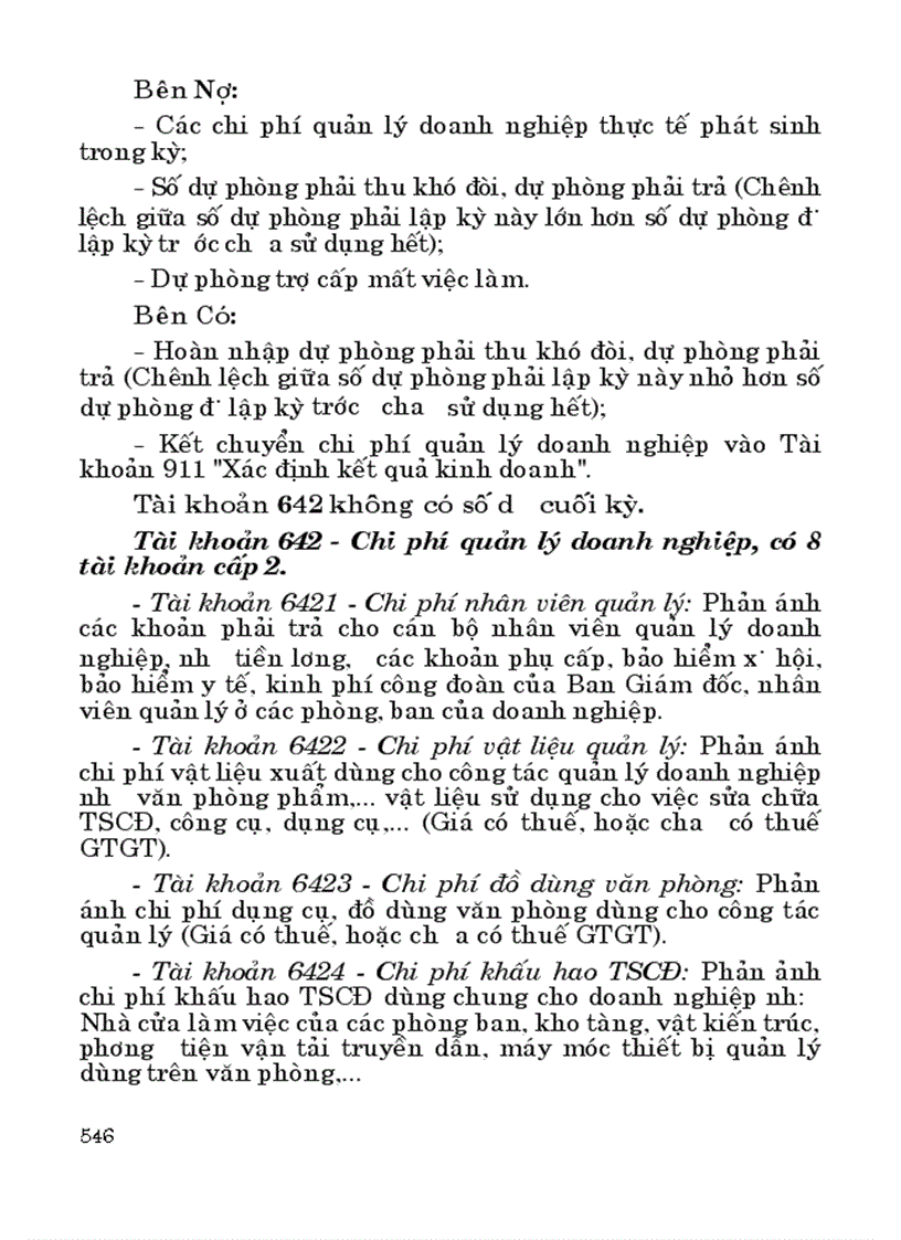 image for page Hệ thống tài khoản và sổ sách kế toán QD15 quyển 1