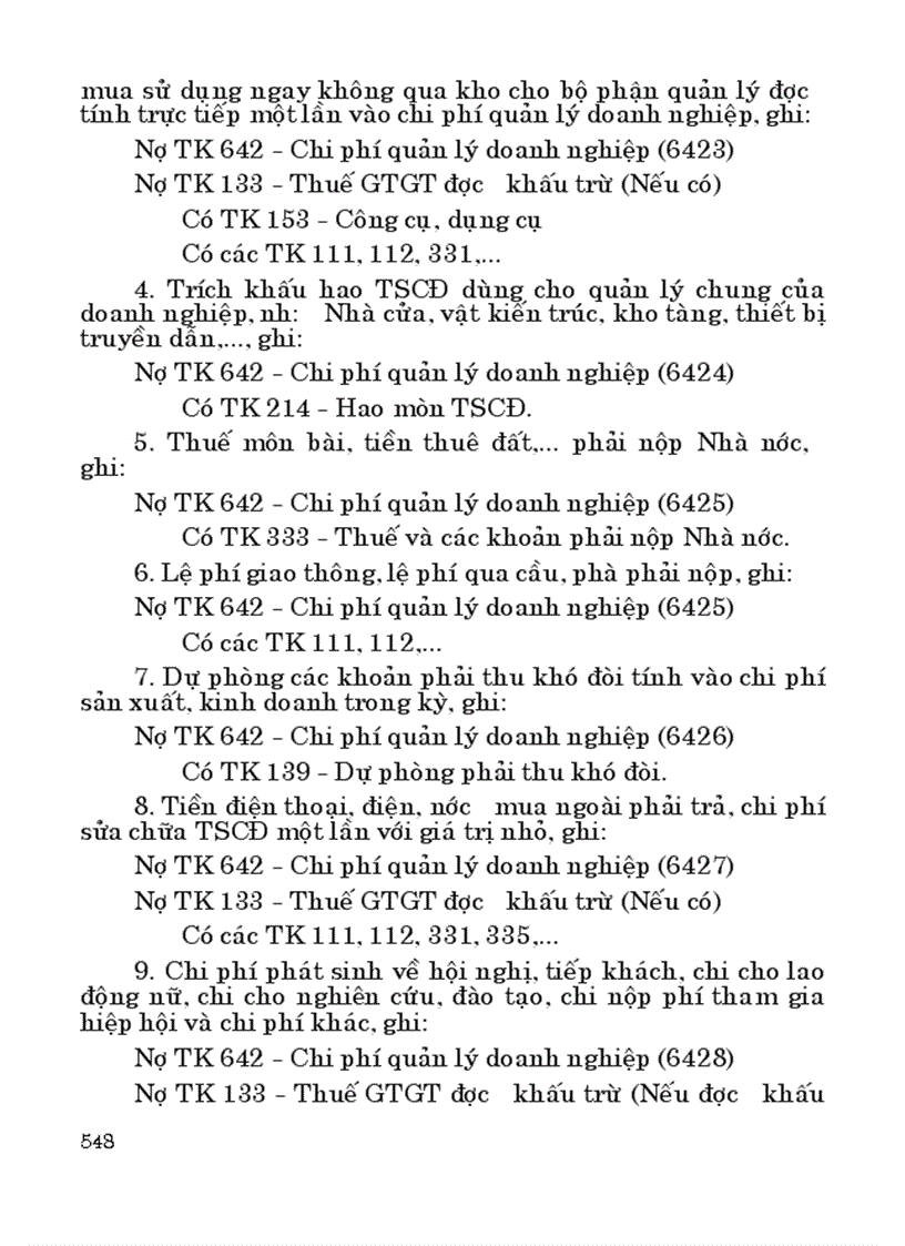 image for page Hệ thống tài khoản và sổ sách kế toán QD15 quyển 1