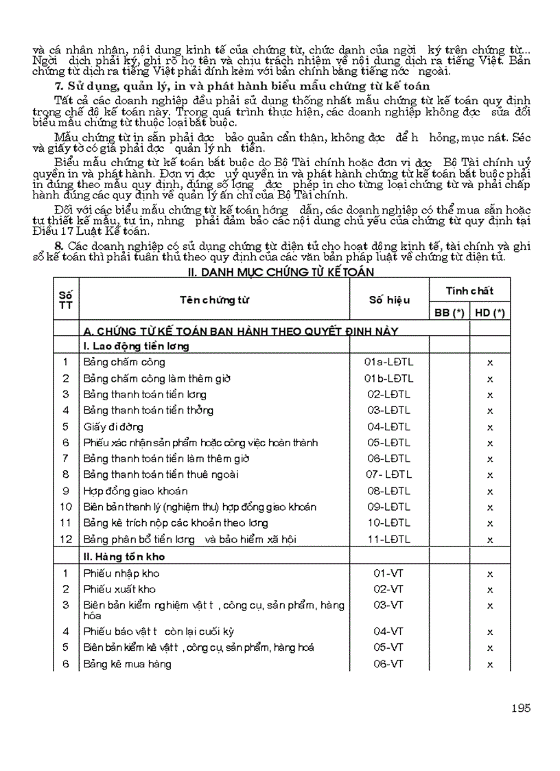 image for page Hệ thống tài khoản và sổ sách kế toán QD15 quyển 2