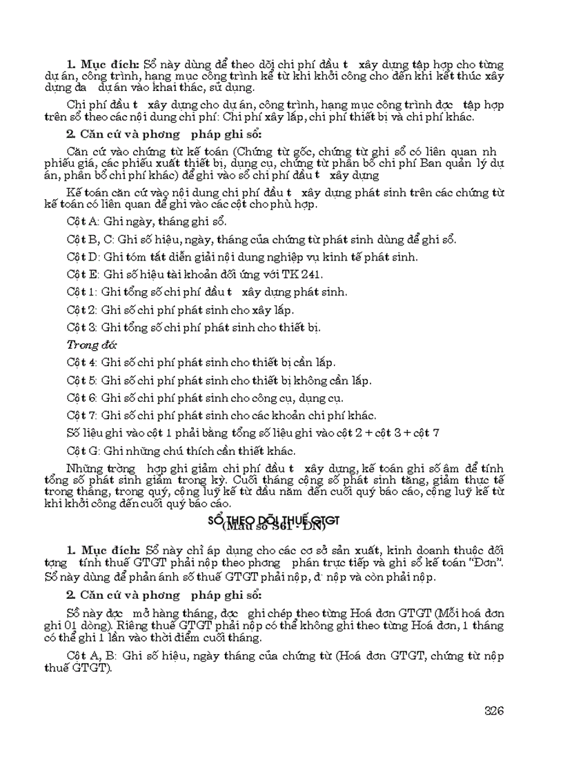 image for page Hệ thống tài khoản và sổ sách kế toán QD15 quyển 2