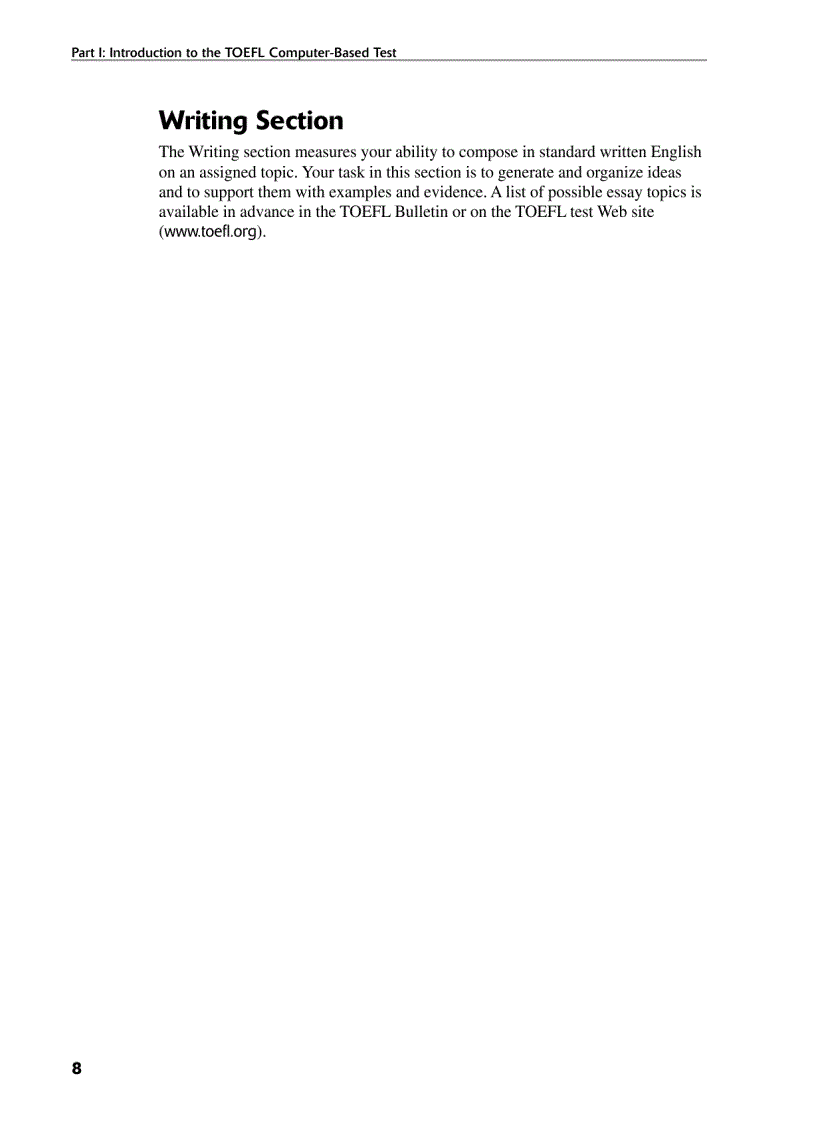 image for page Toefl CBT