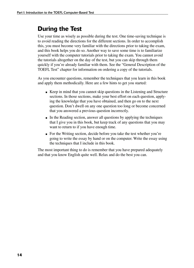 image for page Toefl CBT