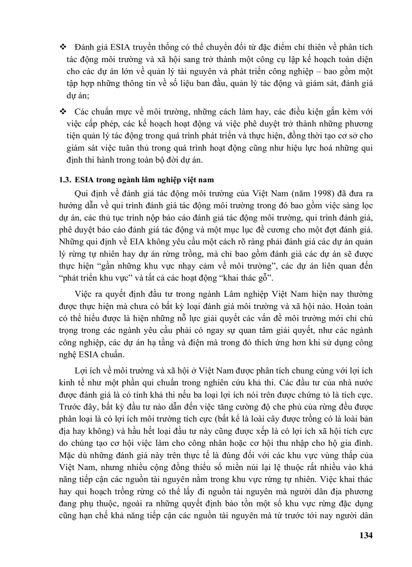 image for page Cẩm nang lâm nghiệp Chương 26 ĐÁNH GIÁ TÁC ĐỘNG MÔI TRƯỜNG LÂM NGHIỆP Phần 3