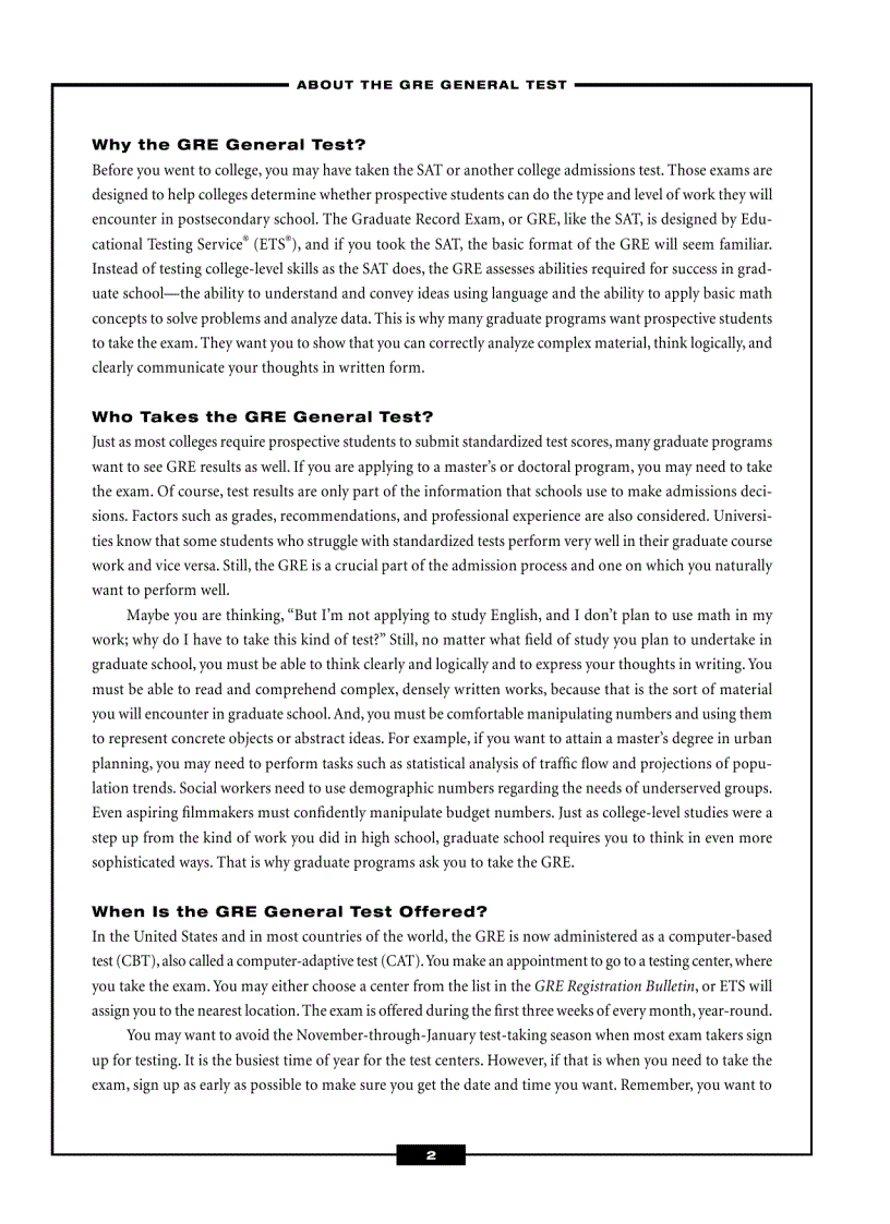 image for page Acing The GRE