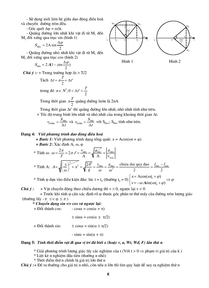image for page Sổ tay vật lý 12 Nguyễn Lê Hoàng đầy đủ và ngắn gọn công thức từ cơ bản đén nâng cao vật lý 12