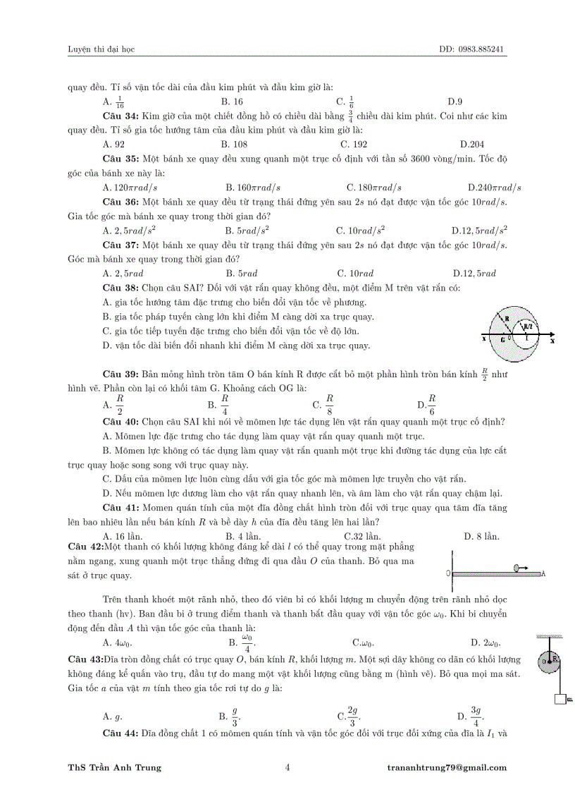 image for page Bài tập trắc nghiệm Vật Lý 12