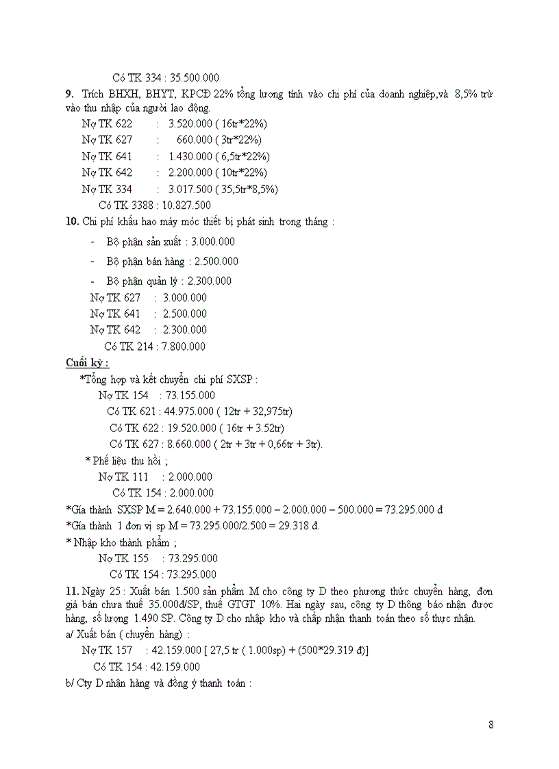 image for page Bài tập kèm bài giải kế toán tài chính