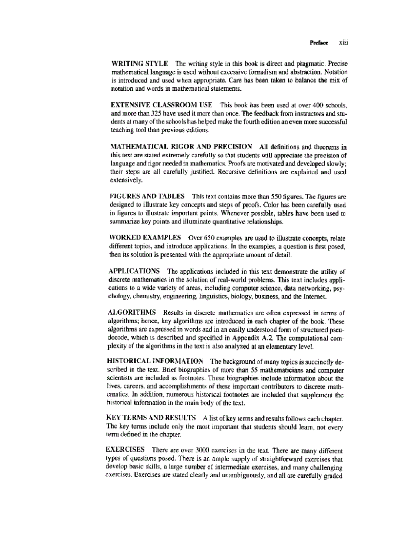 image for page Discrete Mathematics And Its Applications 4Th Ed Rosen