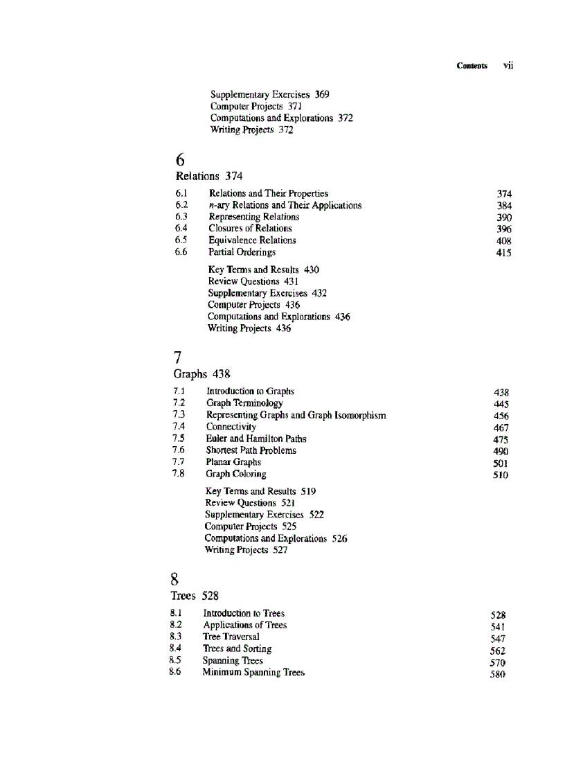 image for page Discrete Mathematics And Its Applications 4Th Ed Rosen
