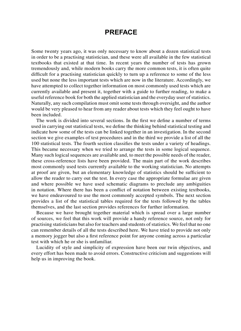 image for page 100 Statistical Tests 100 Thống kê thử nghiệm