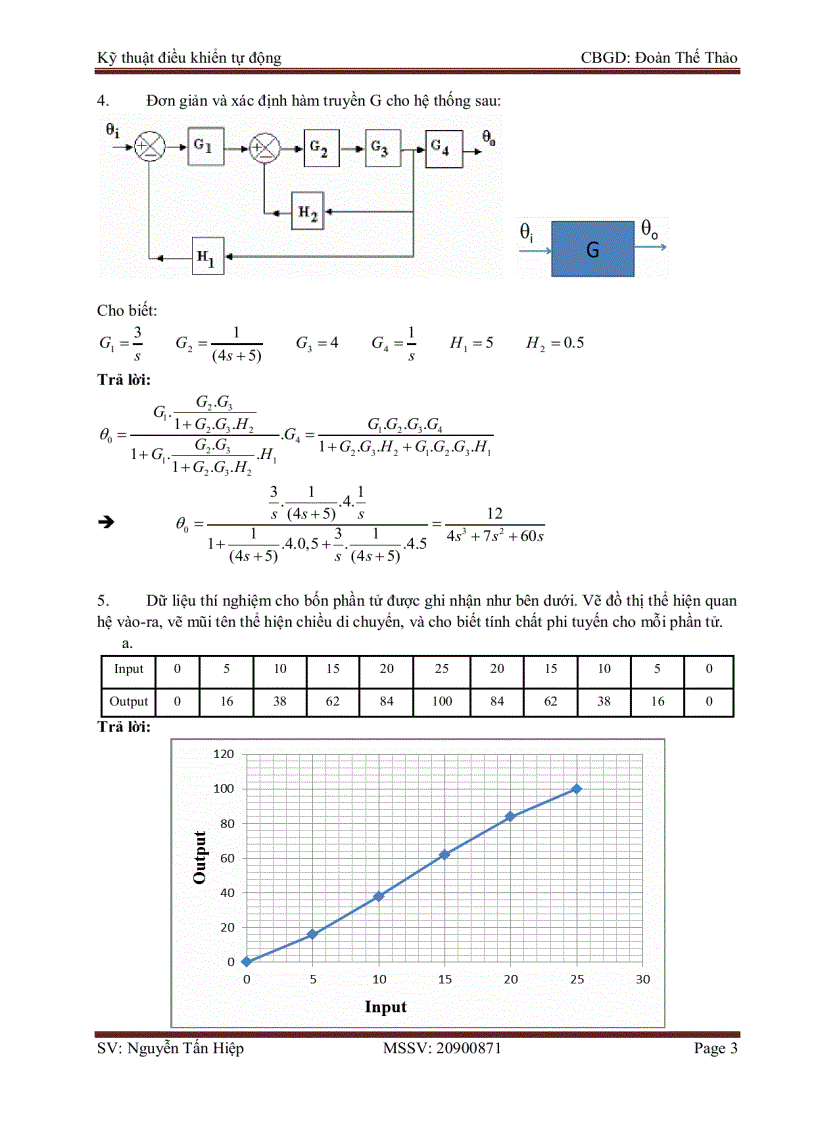image for page Bài tập Chương 1 Kỹ thuật điều khiển tự động