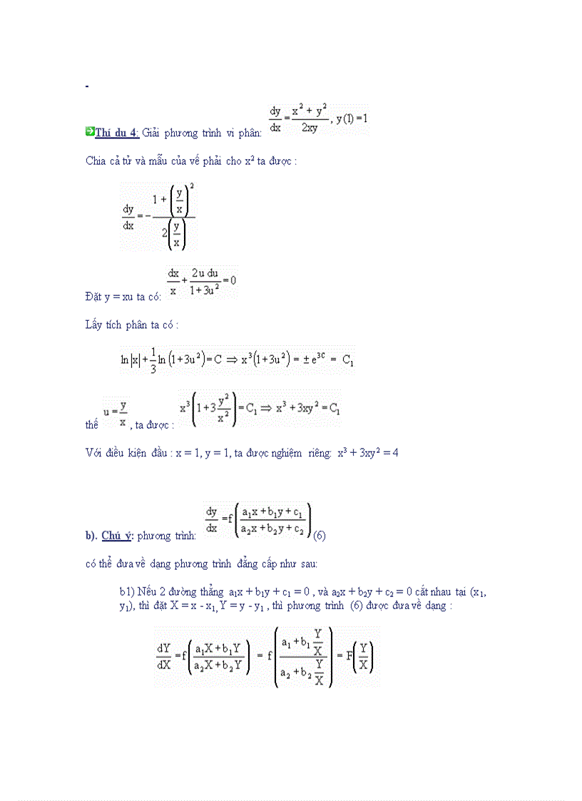 image for page Bài giảng phương trình vi phân