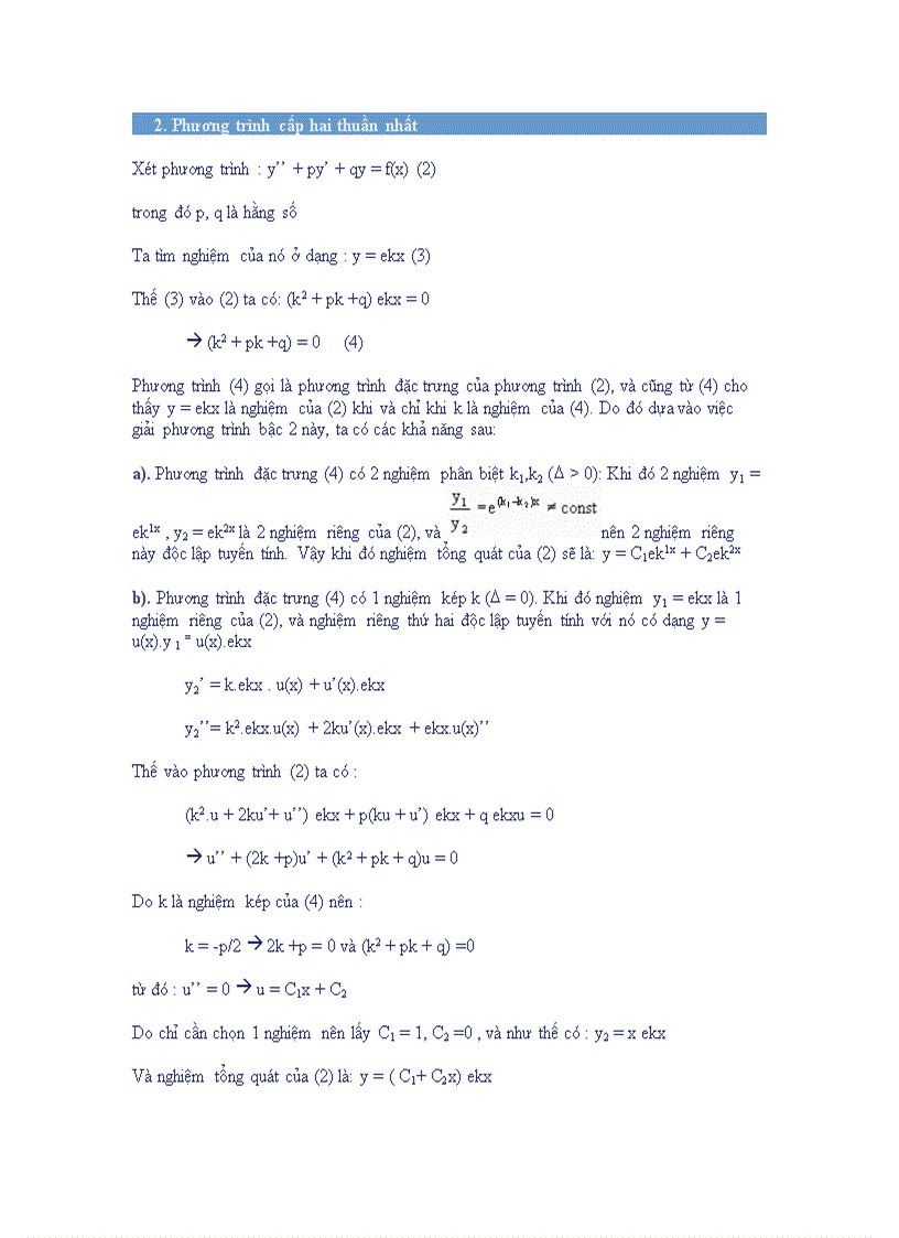 image for page Bài giảng phương trình vi phân