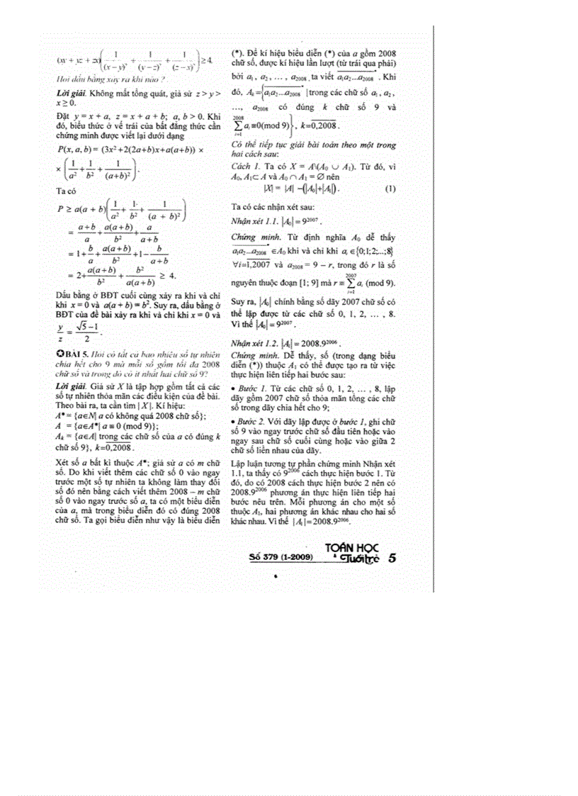 image for page Đáp án đề thi HSG Toán 12 Bộ GD ĐT năm 2008