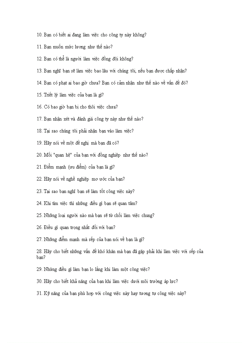 image for page Những điều cần biết khi đi xin việc