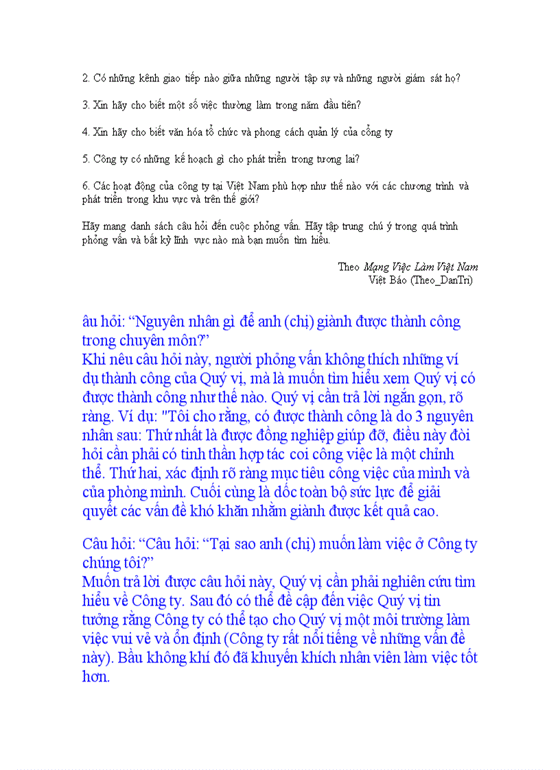 image for page Những điều cần biết khi đi xin việc