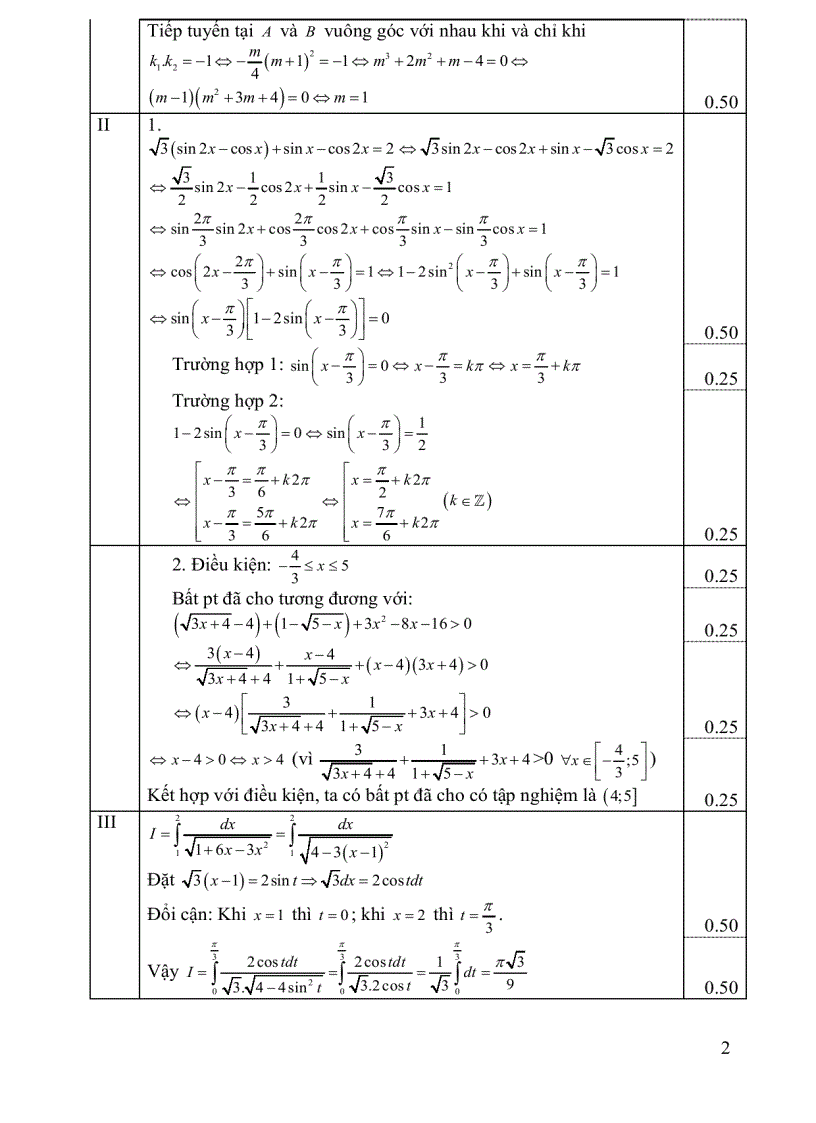 image for page Thi thử đh lần thứ 1 thpt thạch thành