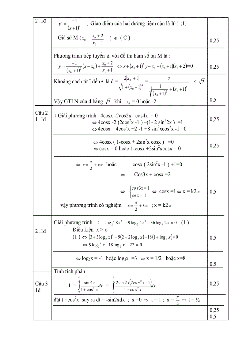 Thi thử đại học lần 1 2011 thpt quỳnh lưu nghệ an