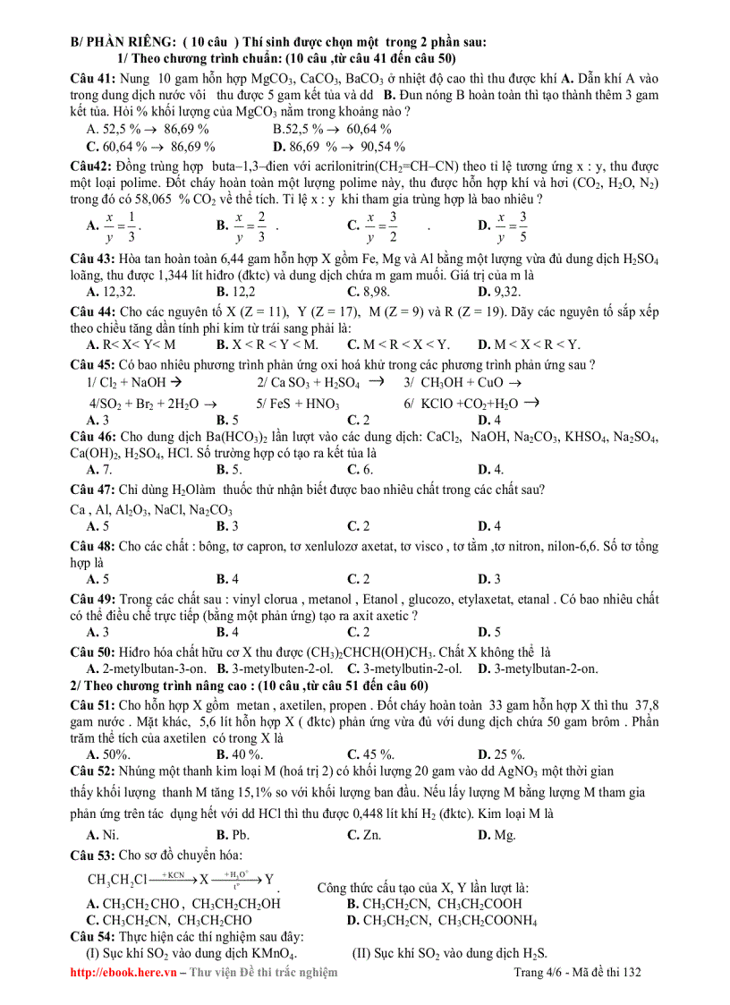 image for page Thi thử ĐH lần 1 2011 THPT Sao Nam