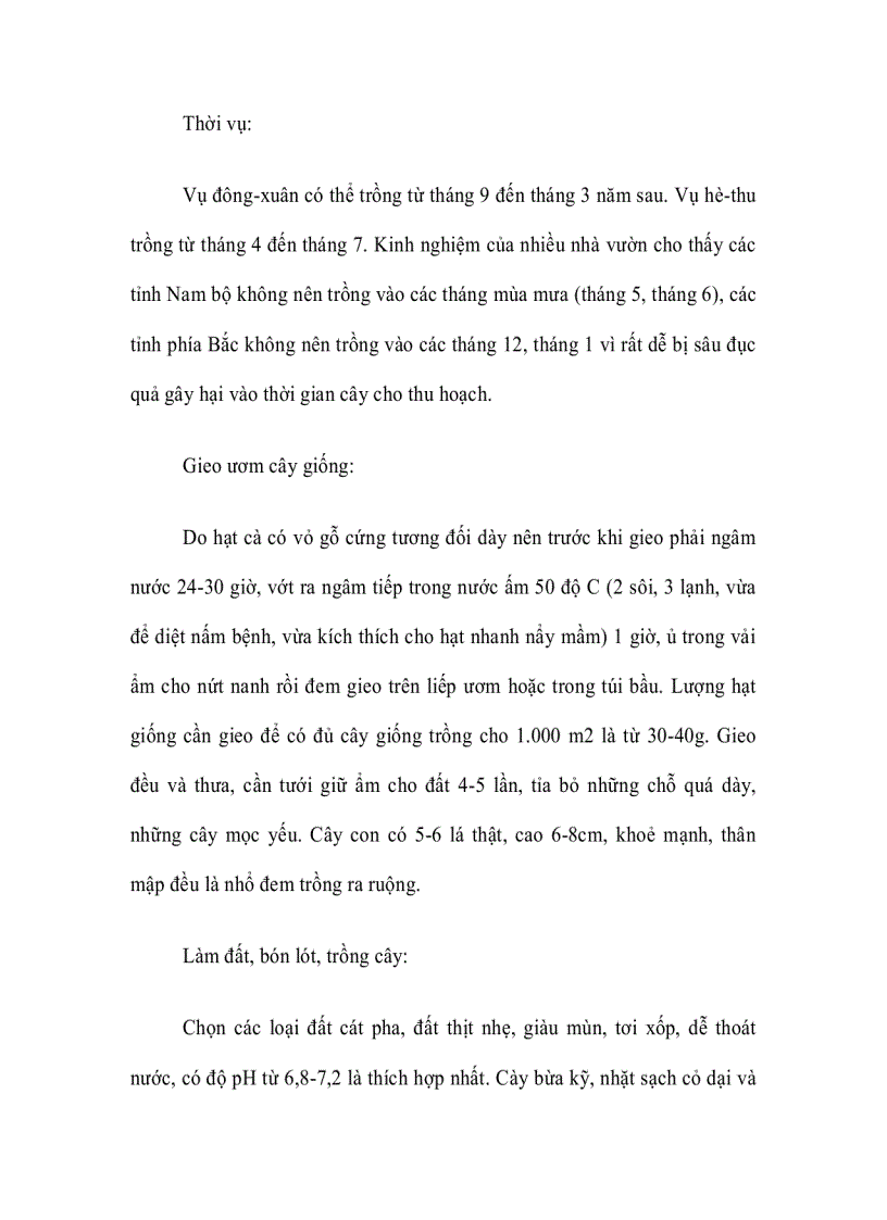 image for page Kỹ thuật gieo ươm trồng và chăm sóc cây cà tím