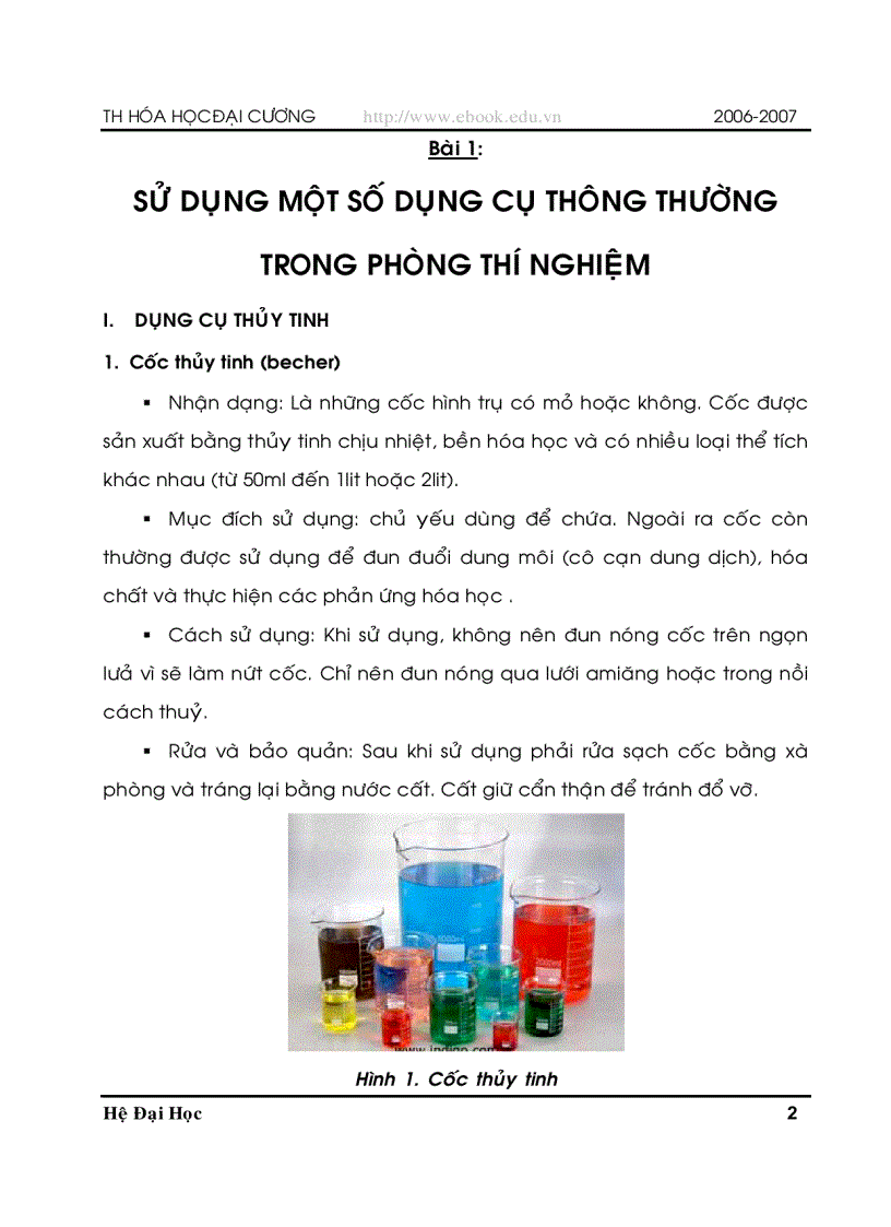 image for page Thực hành hóa học đại cương