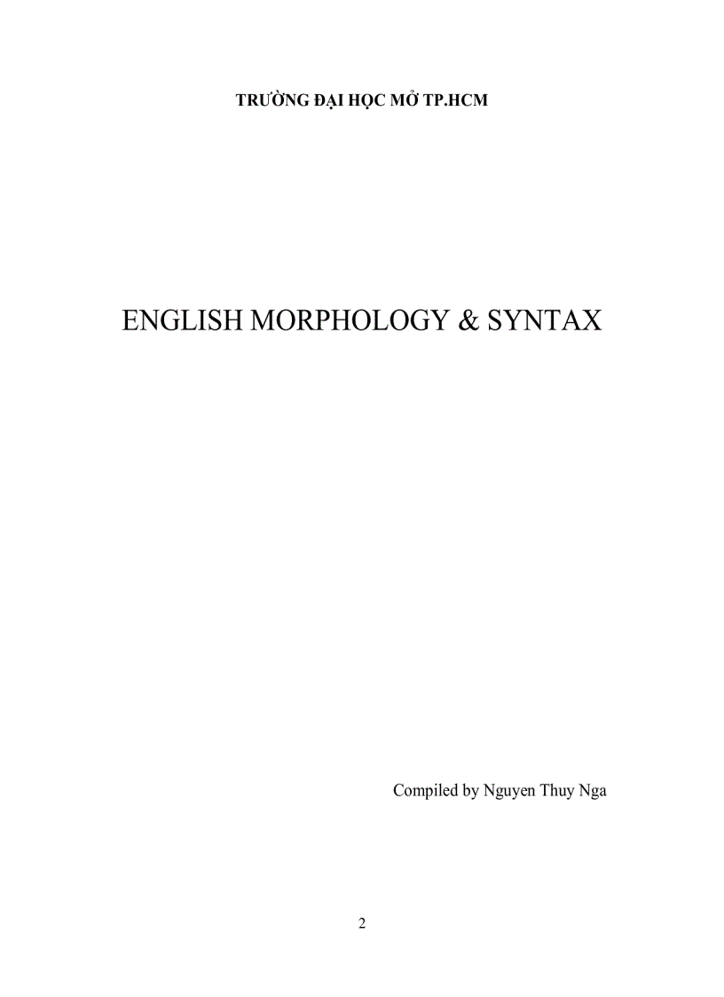 image for page English morphology Syntax