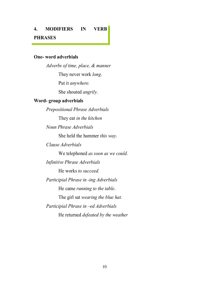 image for page English morphology Syntax