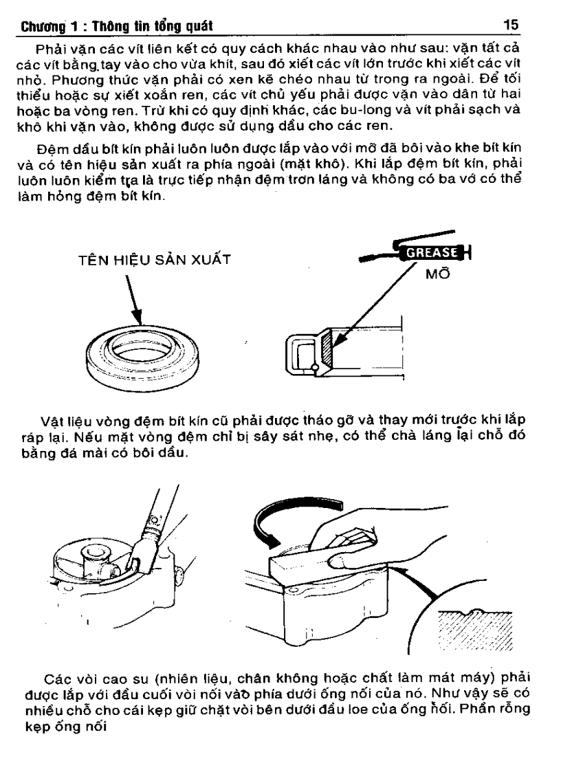 image for page Hướng dẫn sửa chữa xe tay ga đời mới chương 1 động cơ và truyền lực