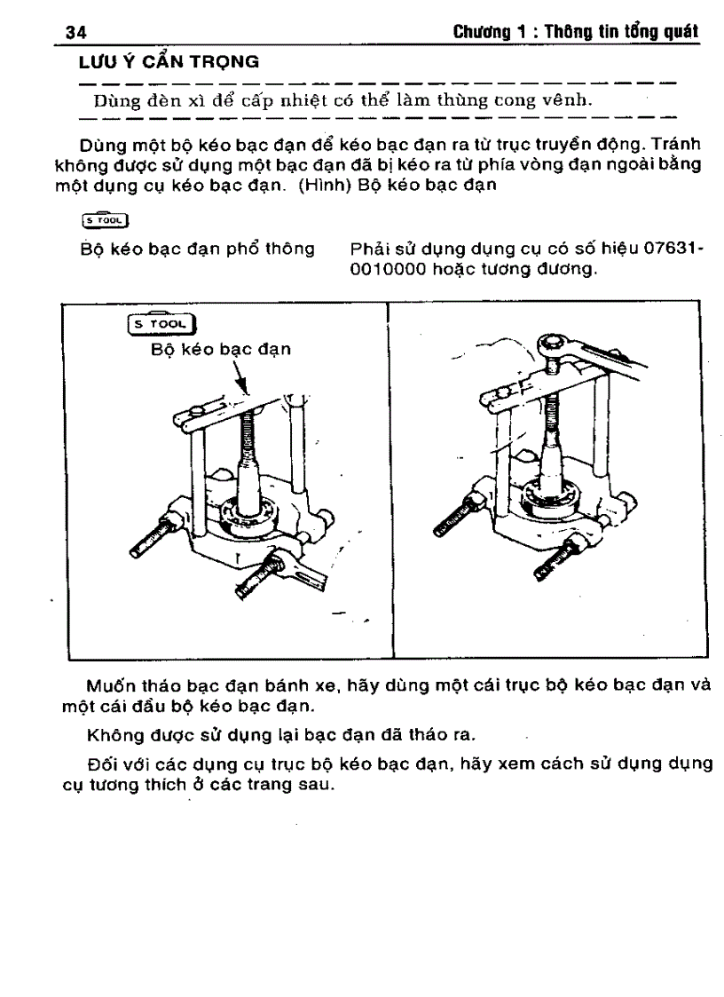 image for page Hướng dẫn sửa chữa xe tay ga đời mới chương 1 động cơ và truyền lực