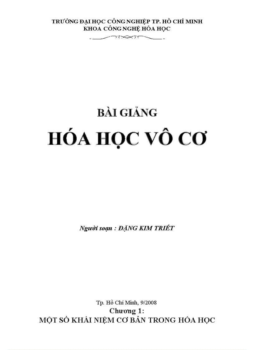 image for page Bài giảng hóa học vô cơ